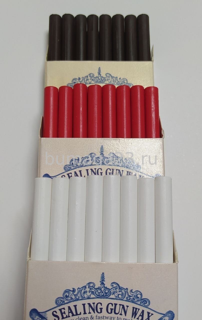 Сургучные стержни красные Knight Family Sealing Gun Wax для термопистолета